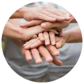 image of peoples hands on top of each other | The Gulf Coast Sexual Assault Program provides services to victims of sexual violence in Bay, Gulf, Calhoun, Jackson, Washington, Santa Rosa, Escambia, Okaloosa, Walton and Holmes Counties