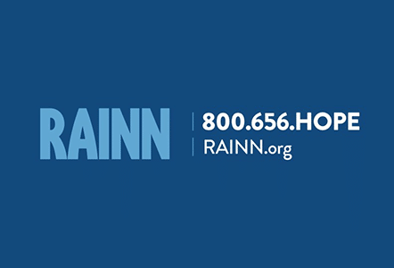 RAINN.ORG logo | The Gulf Coast Sexual Assault Program provides services to victims of sexual violence in Bay, Gulf, Calhoun, Jackson, Washington, Santa Rosa, Escambia, Okaloosa, Walton and Holmes Counties